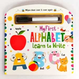 My First Alphabet – Learn to Write (Wipe-Clean Book)