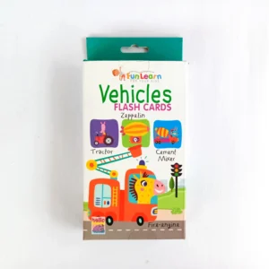 Fun Learn Vehicles Flash Cards